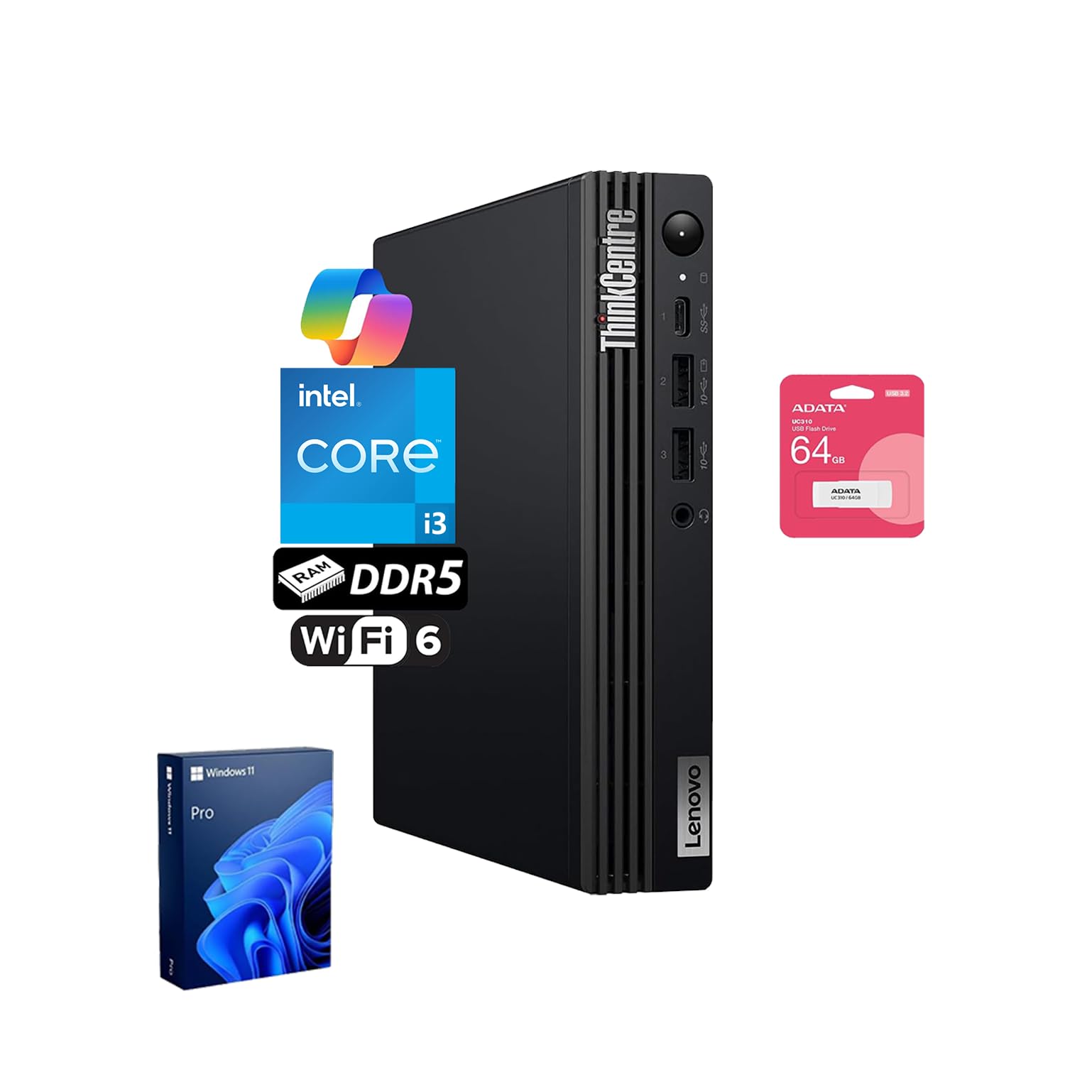 Amazon.com: Lenovo ThinkCentre M70q Tiny Business Desktop, Intel