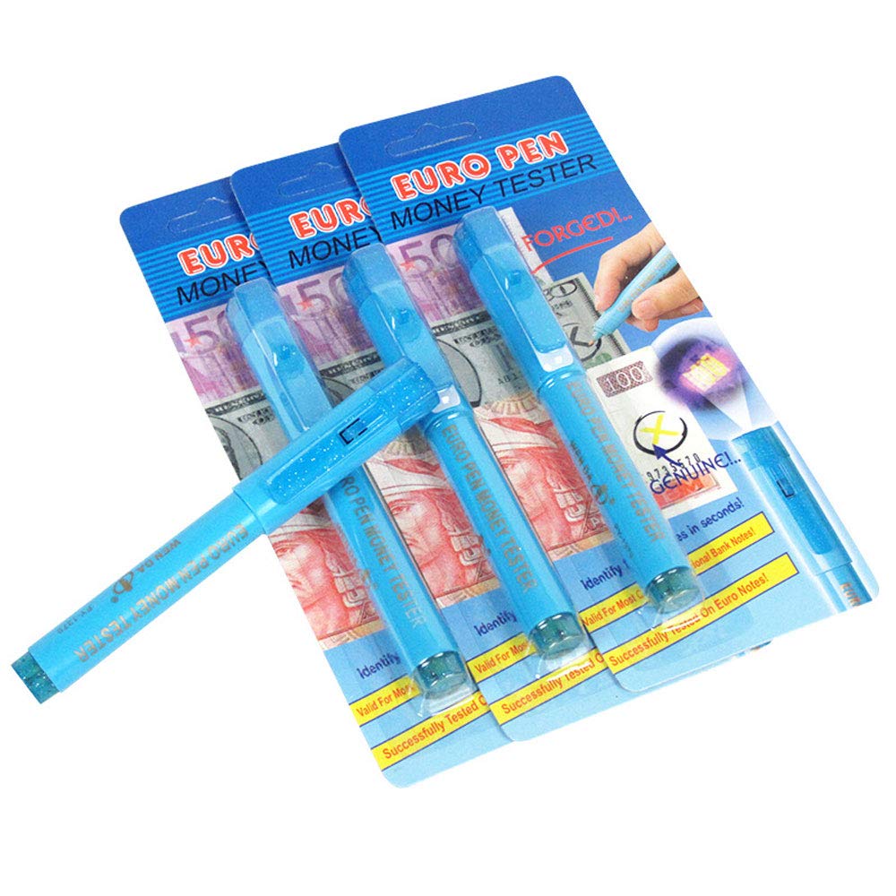 Useful Uv Light Banknotes Fake Counterfeit Forged Money Bank Note Checker Tester Marker Pen for All Major Currencies 1/3 Pcs - Image 3