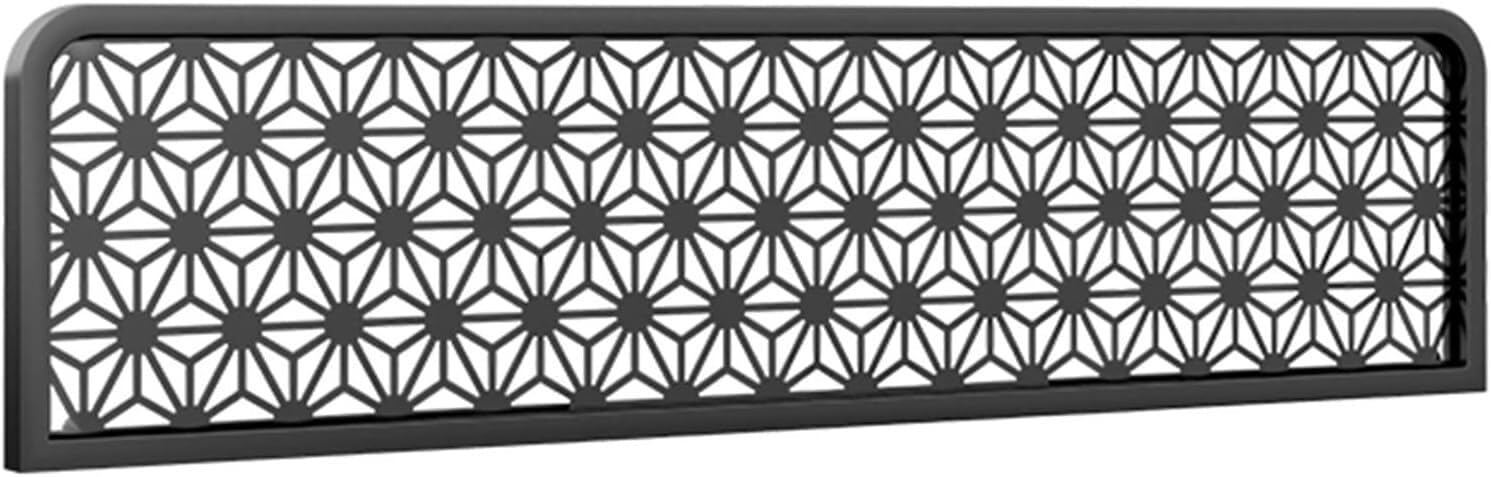 Cloisons de bureau noires et clôture basse pour espace coworking