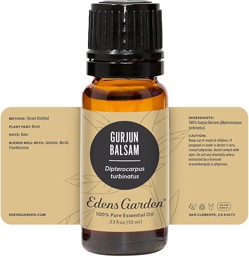 Miniatura 8 de Edens Garden Gurjun Balsam Essential Oil, 100% Pure Therapeutic Grade (Undiluted NaturalHomeopathic Aromatherapy Scented Essential Oil Singles) 10 ml