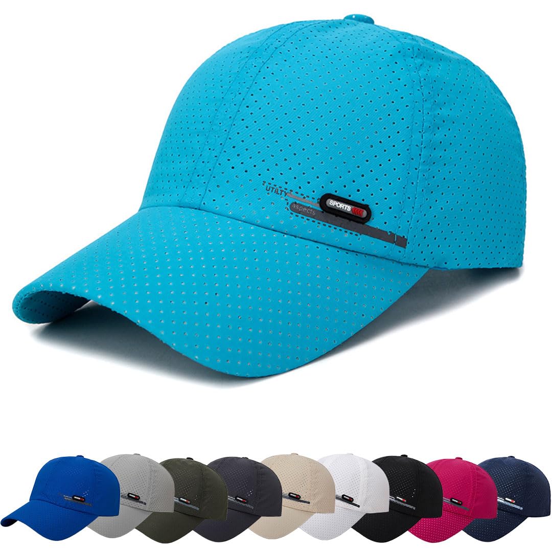 Gorra de BéIsbol de Transpirable para Hombre Gorra el Sol Moda Gorra Running Hombre Mujer Ajustable Sombrero Verano Gorra Beisbol - 2