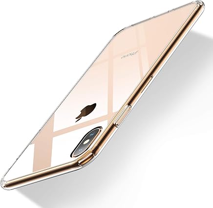 humixx Funda iPhone XS MAX, Carcasa Ultra Slim Anti-Rasgu?o y Resistente Huellas Dactilares Totalmente Protectora Caso de Pl?stico Duro Cover Case para iPhone XS MAX Compatible con Carga Inal?mbrica