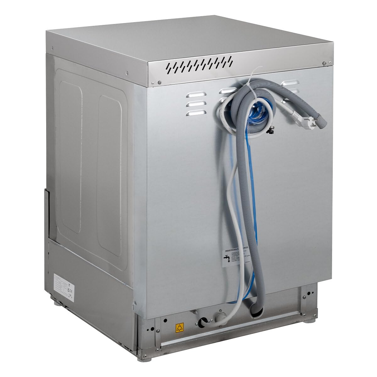 GastroHero Geschirrspülmaschine PROFI-GSM50SLE | Korbmaß 50×50 cm | Gastro Geschirrspüler Edelstahl | Reiniger- & Klarspüldosierer | mit Ablaufpumpe & Enthärter | 230 V | Made in Europe
