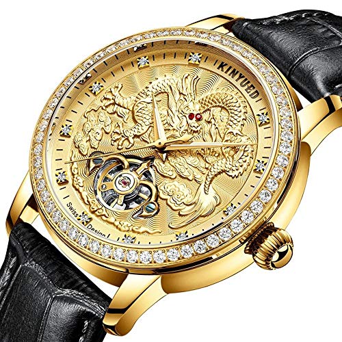Montre étanche homme LULI résolvant le manque de visibilité nocturne