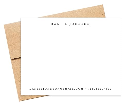 Personalized Stationery for Business with Phone Number Website and Email