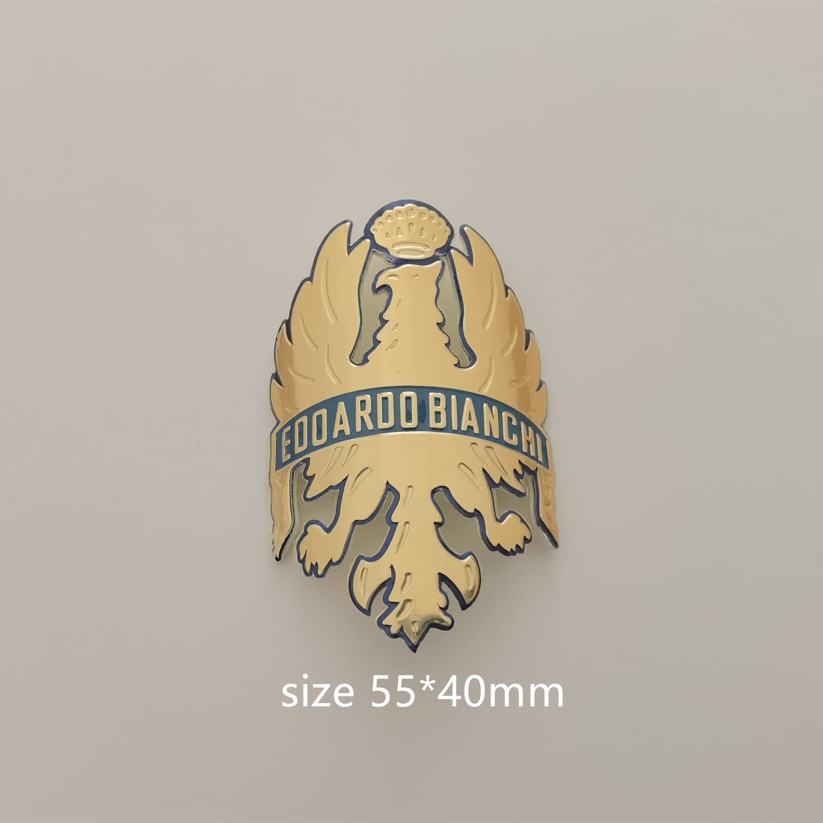 MTB Bike Head Badge Decals Stickers BMX Składana naklejka na ramę roweru (Bianchi (złota))