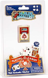 Worlds Smallest Playing Cards