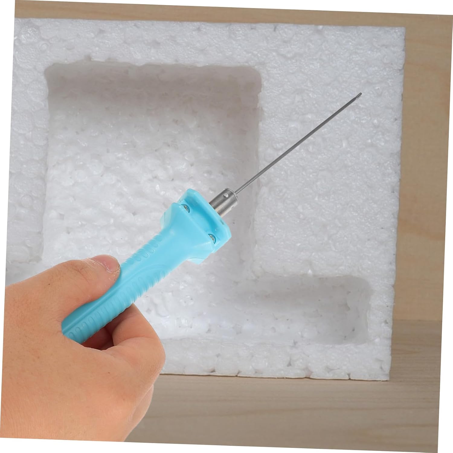 VILLCASE 5pcs Foam Cutter Hot Heating Pen Multipurpose Electric Cutting Tool for Projects Foam and Sponge Crafting and Easy to Use Pen Handle