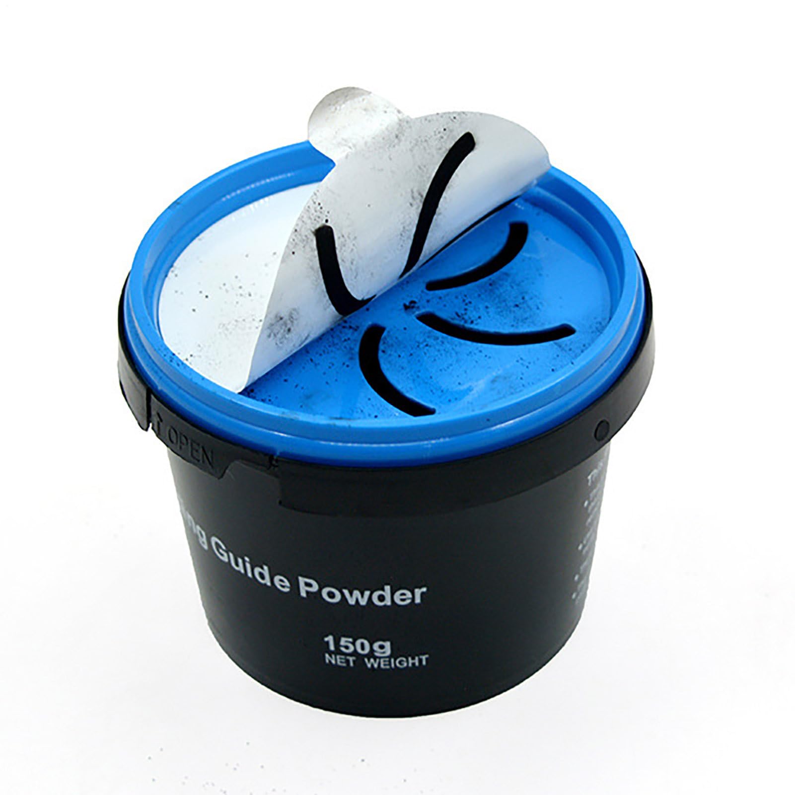 Guide de carrosserie automatique Powder - Marqueur noir à l'épreuve des fuites, indicateur de ponçage sec | Détection de polyvalente poussière pour le polissage du bois remplissant l'outil de