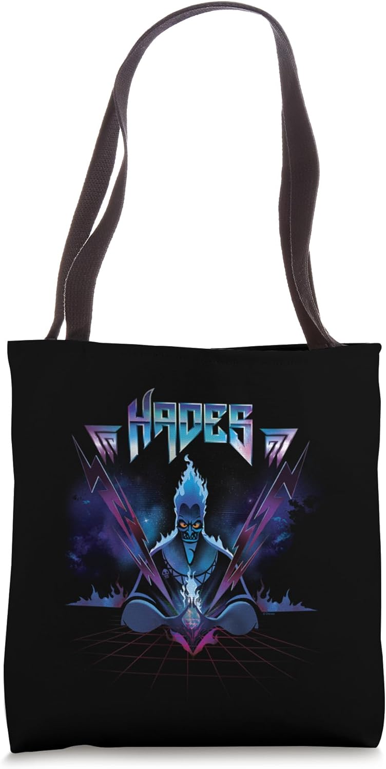 Disney Villains Hades Rock Portrait Tote Bag