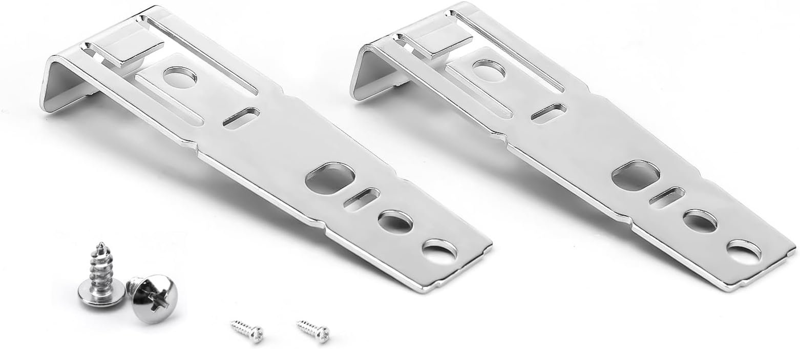 Dishwasher Countertop Mounting Bracket Replacement for WD01X21740, WD01X10598, GEHWD01X21740, WD01X2174, Dishwasher Mounting Kit, Compatible with GE and Hotpoint Models of Dishwashers, 2 Pack