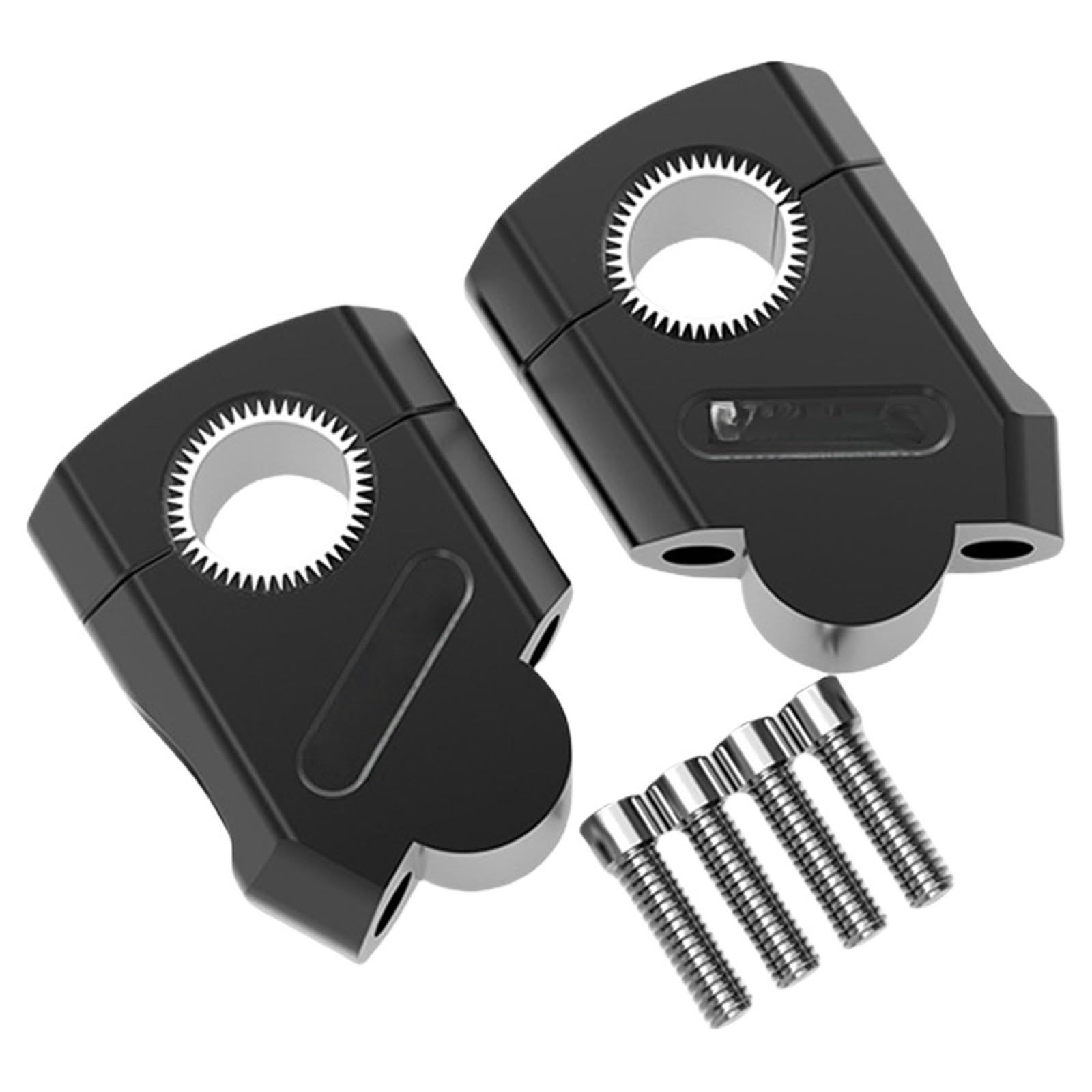 1 Para Podstawek Na Kierownicę Motocykla Podstawki Motocyklowe Ze Stopu Aluminium Uniwersalny Adapter Zaciskowy 28 Mm 22 Zacisk Wspornika Kierownicy