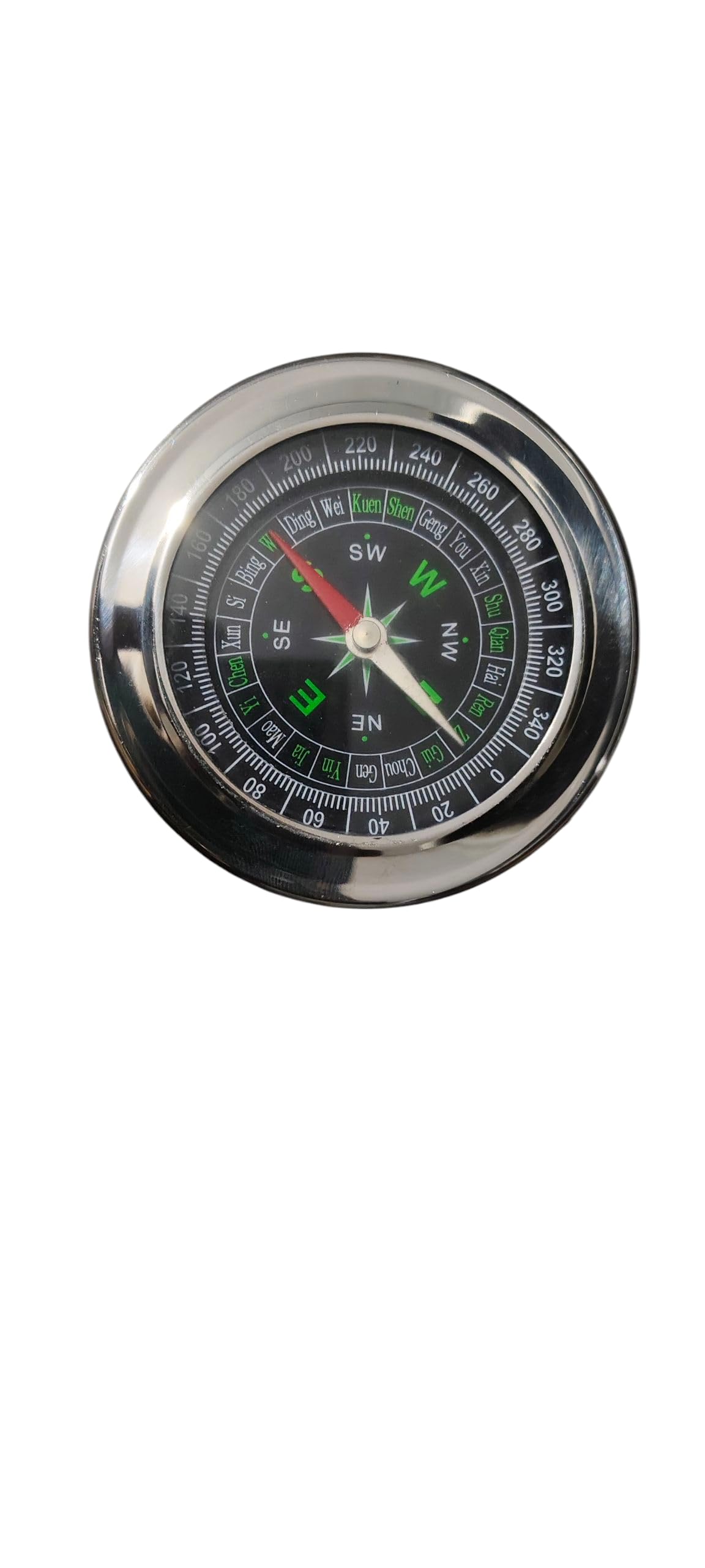 KD Enterprises Full steelness Compass Directional Military Magnetic Compass (3inch) use for diraction, Outdoor