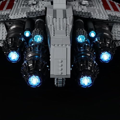 Miniatura 6 de Kyglaring Kit de iluminación LED para Lego Star Wars Venator 75367 juego de construcción (sin modelo) – Juego de luces compatible con 75367 Class
