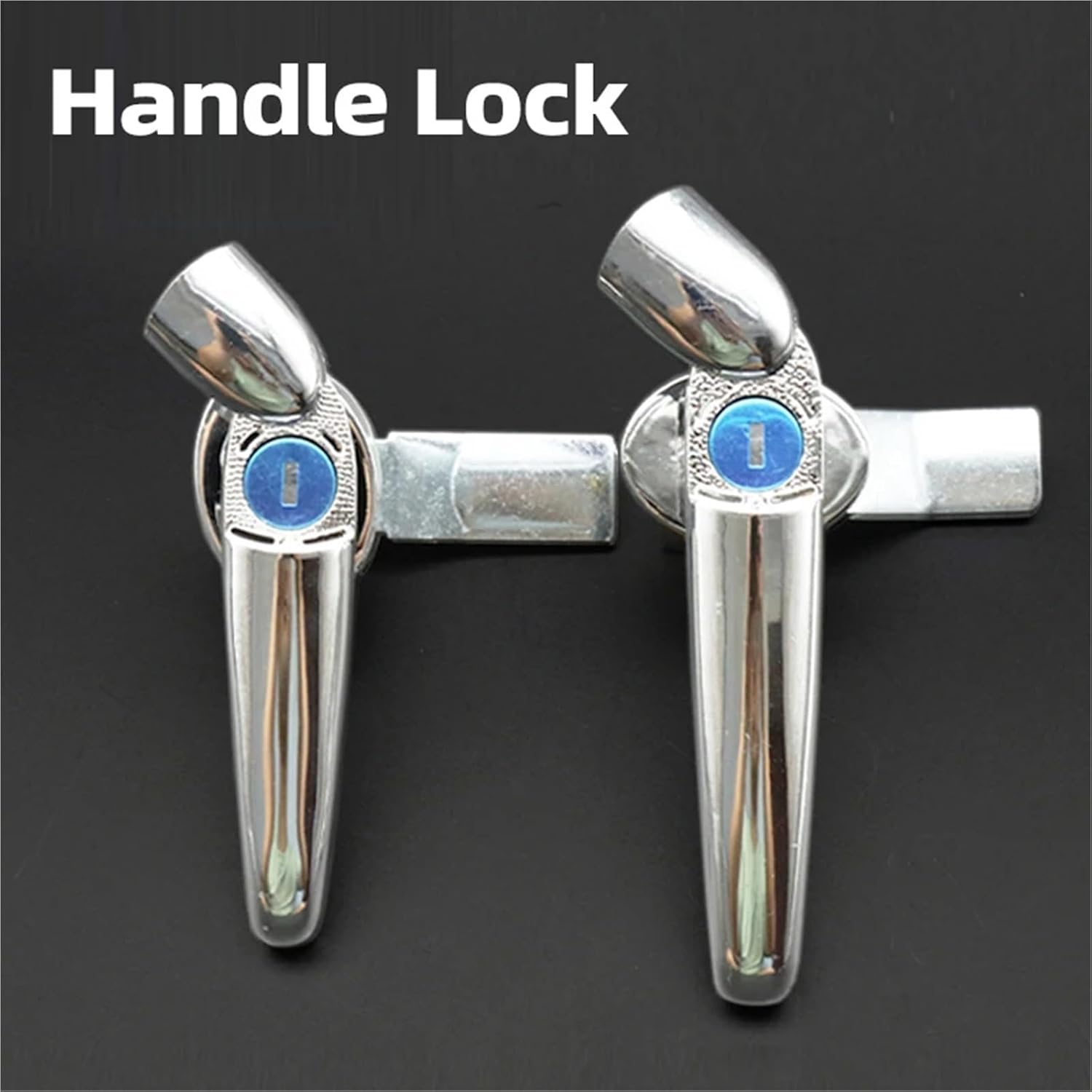 Handle Lock Outdoor Cover Industrial Electric Distribution Door Box Key Rotary Switch 1Pcs(308-3 Zinc High)