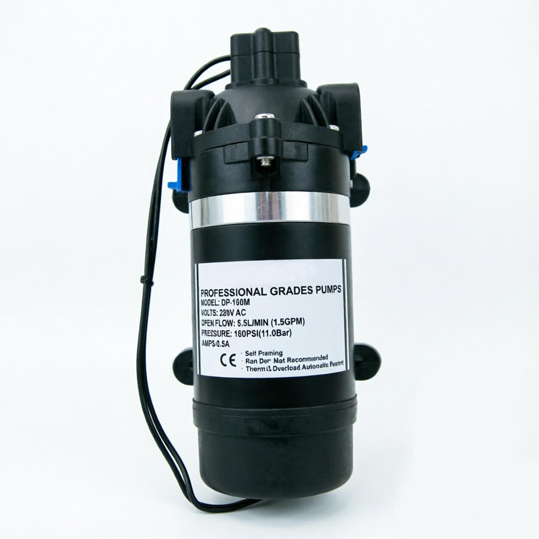 Pompa a membrana ad alta pressione DP-160M, 220 V, 11 bar, 5,5 l/min