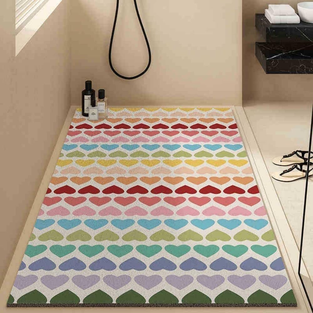 Tappetino Morbido – Gomma luffa Rapida(Rainbow,90x90cm)
