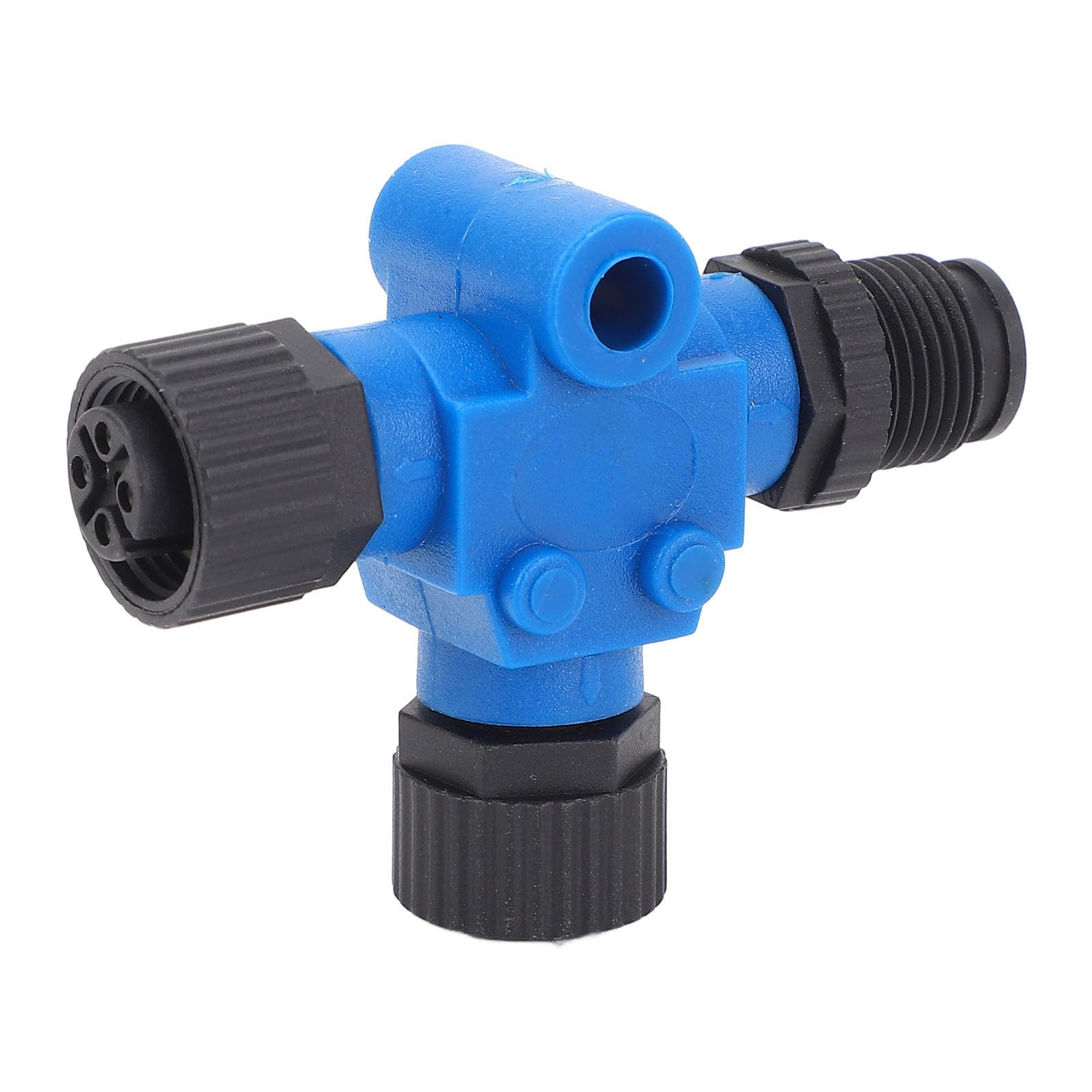 Connecteur NMEA 2000 Marine T M12 5 Broches – Laiton Plaqué Ni, IP67, Pour Lowrance, Simrad, Navico, B&G, 60V