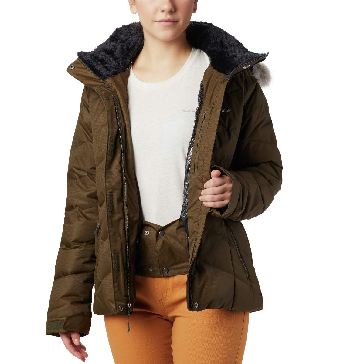 Columbia Women's Lay D Down Ii Jacket, Olive Green, Large : Amazon
