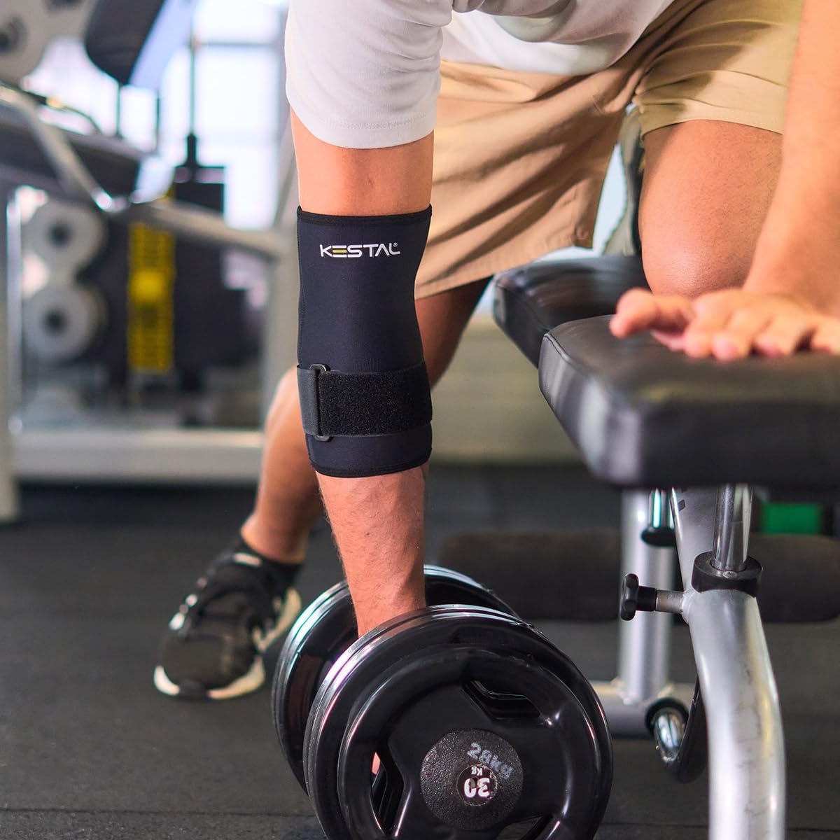 Tennis Elbow Kestal Longo Preto