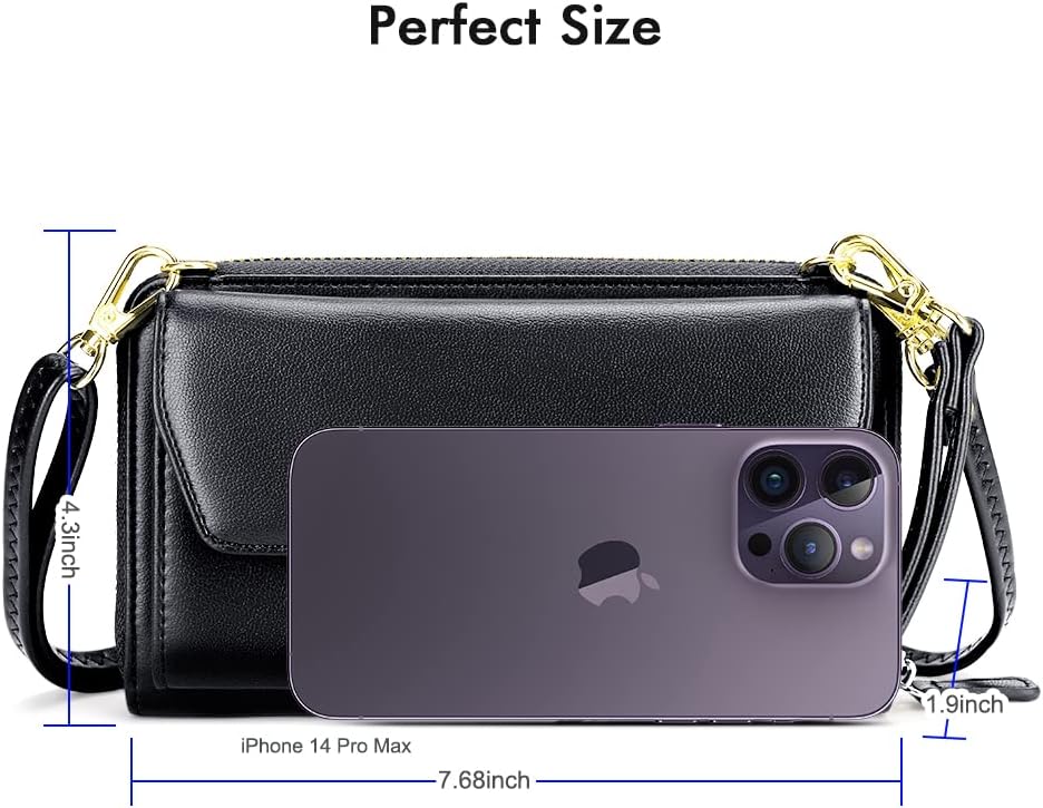 nuoku Wallets for Women Credit Card Slots with RFID Blocking Large Capacity Wristlet | Credit Card Slots, with RFID Blocking, Large Capacity - Image 5