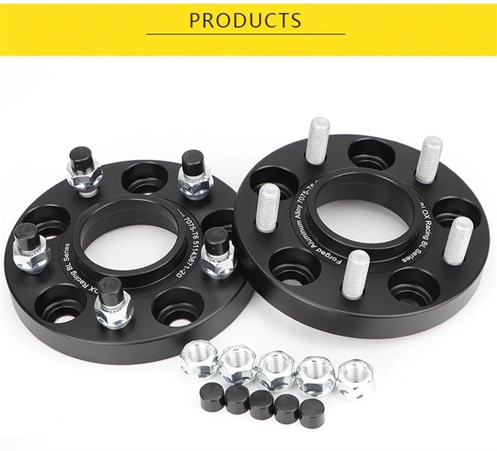 Entretoise Roue pour Jeep pour Wrangler pour Commander 2 Pièces 20/25/30/35mm 7075 Adaptateurs D'entretoises Roue Forgés PCD 5x127 CB=71.6mm Disque D'Écartement(30mm M14x1.5)