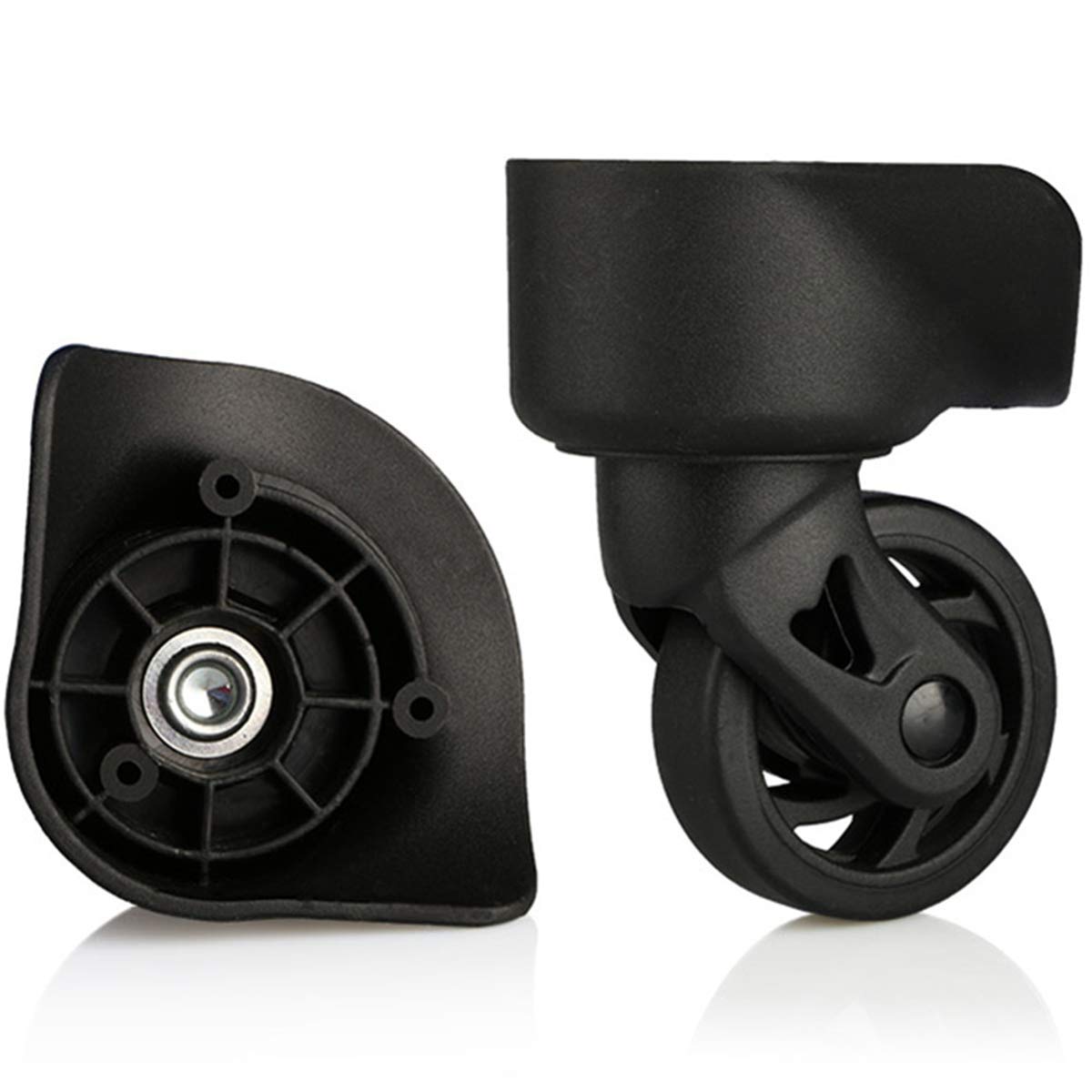 Ruedas de recambio para maletas W205# para eliminar el ruido y los atascos al arrastrar equipaje 7