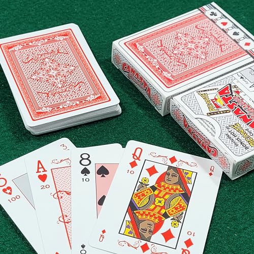 Set Deluxe Dobles Barajas Canasta Clásico miniatura 3