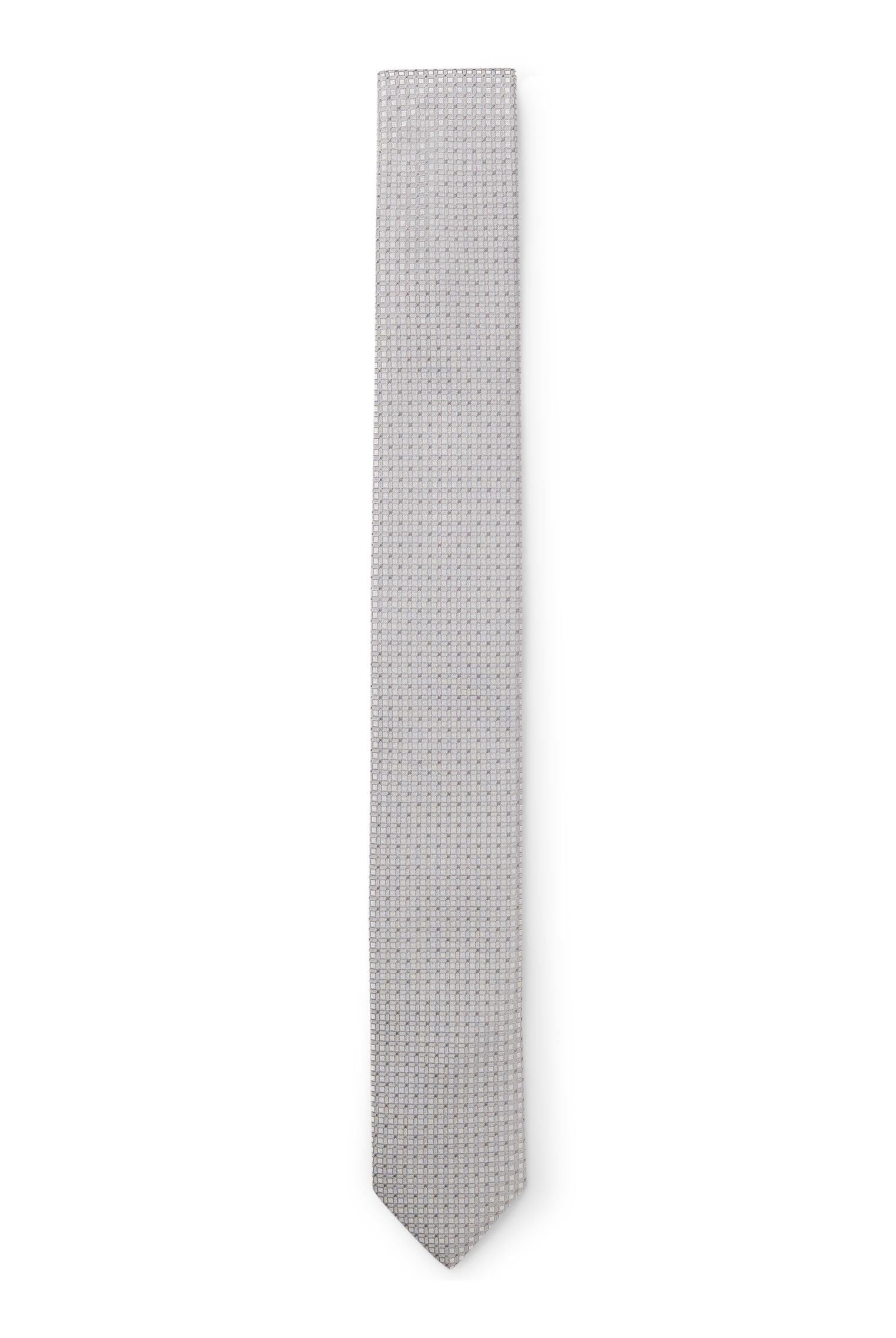 BOSS Krawatte Aus Seiden-mix Mit Jacquard-muster