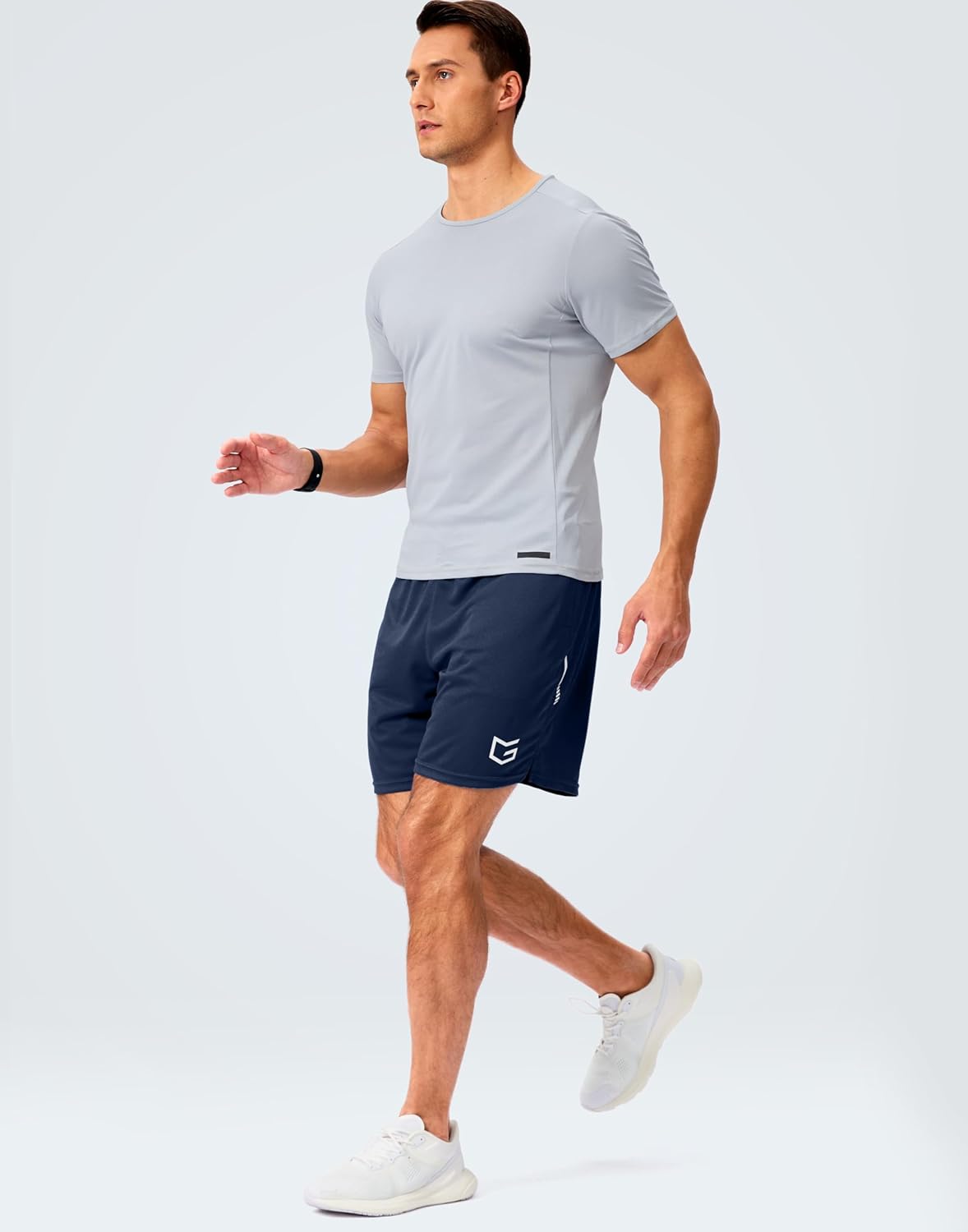 G Gradual Men's Gym Shorts 5"/7"/10" with Zipper Pockets Basketball Athletic Mesh Quick Dry Shorts for Workout Running Tennis - Image 6