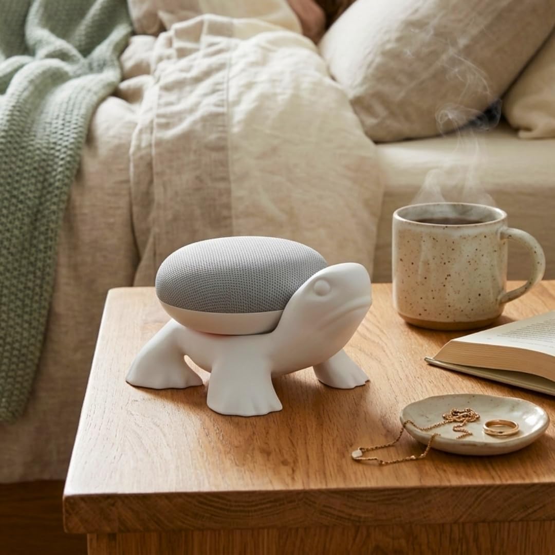 Turtle Google Home Holder Stand, Google Home mini and Google-nest mini Decorative Turtle Stand Holder Mount, Accessories for Google Home Mini, Google Speaker, Protective Stand for Google Home Mini 9 61UDQobgpPL. AC SL1080