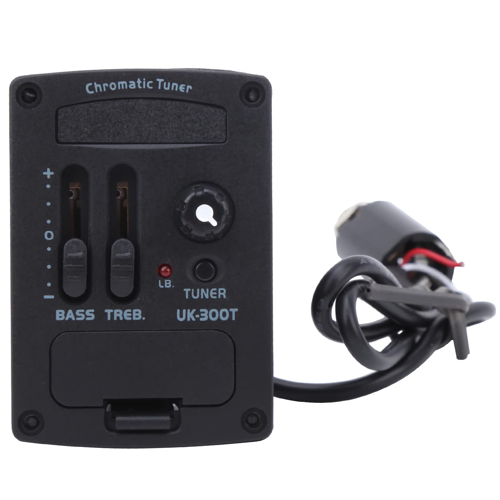 Ukulele Accessori, 2 Band EQ Amplificatore Equalizzatore Preamplificatore Pickup, for Ritiro, Pratica, In Registrazione