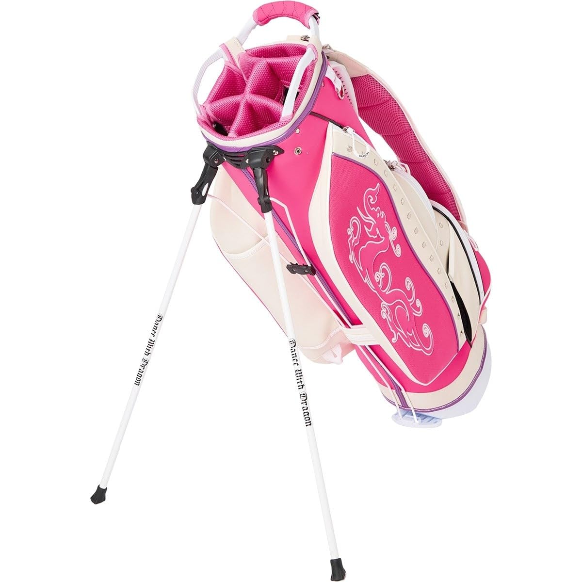 ダンスウィズドラゴン/DANCE WITH DRAGON(秋冬モデル!)エアスタンドキャディバッグ(メンズ/レディース)