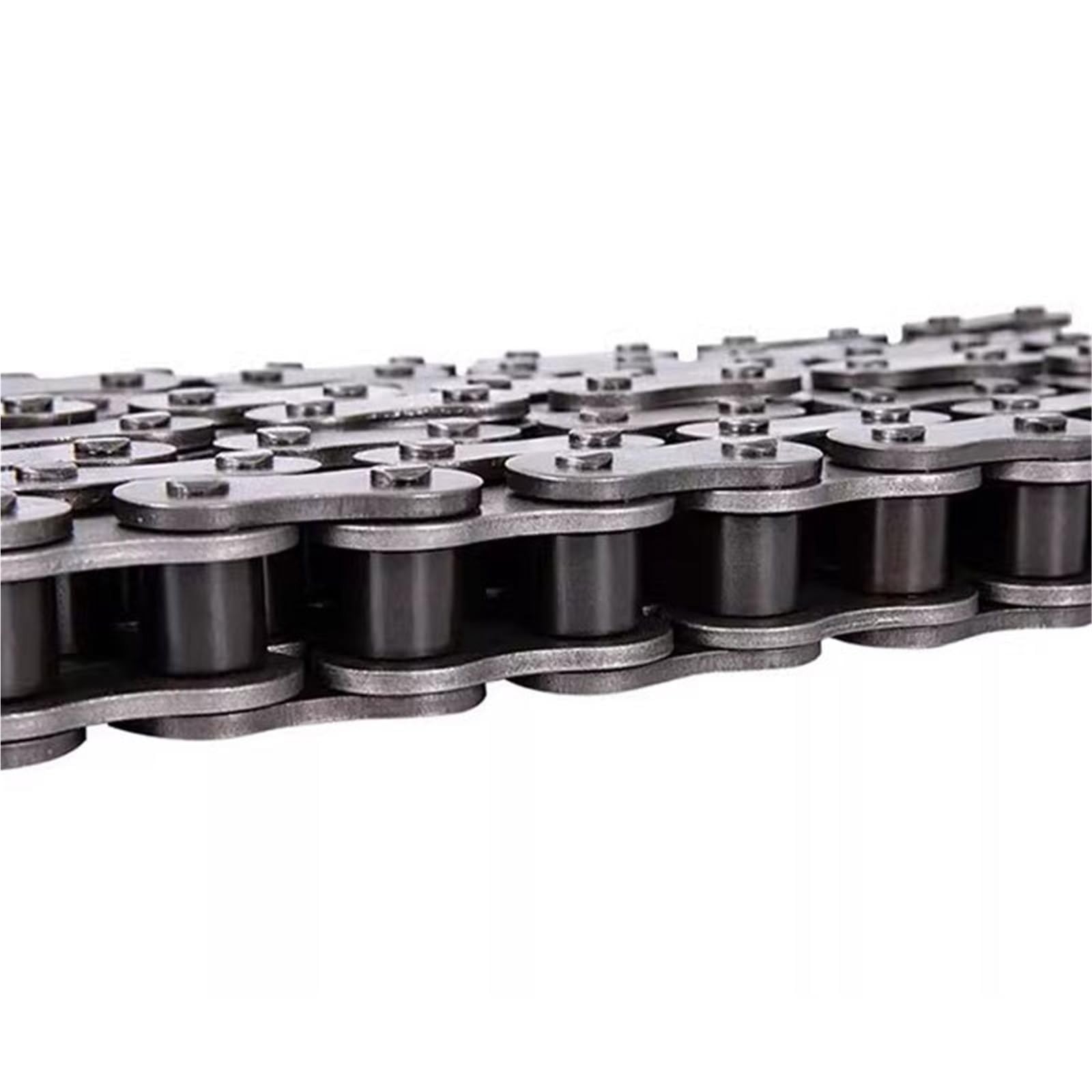 Compatible con cadena de transmisión industrial de doble hilera 04C | Longitud de 500 mm a 3500 mm for ensamblaje de transmisión mecánica CNC(04C single-1000mm,2pcs)