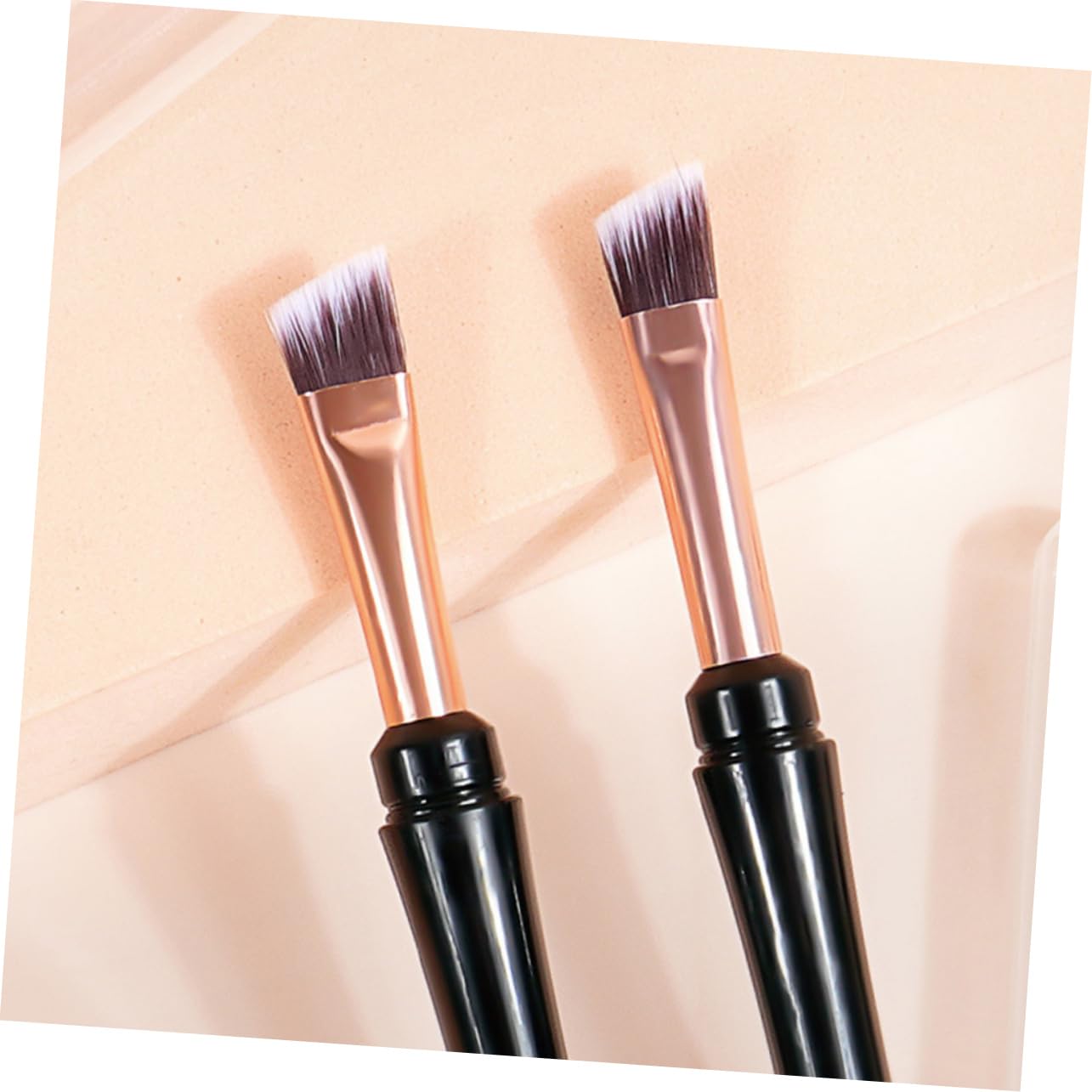 NOLITOY 10pcs Makeup Brushes Brow Lamination Brush Spoolies Tweezers Makeup Supplies Kit