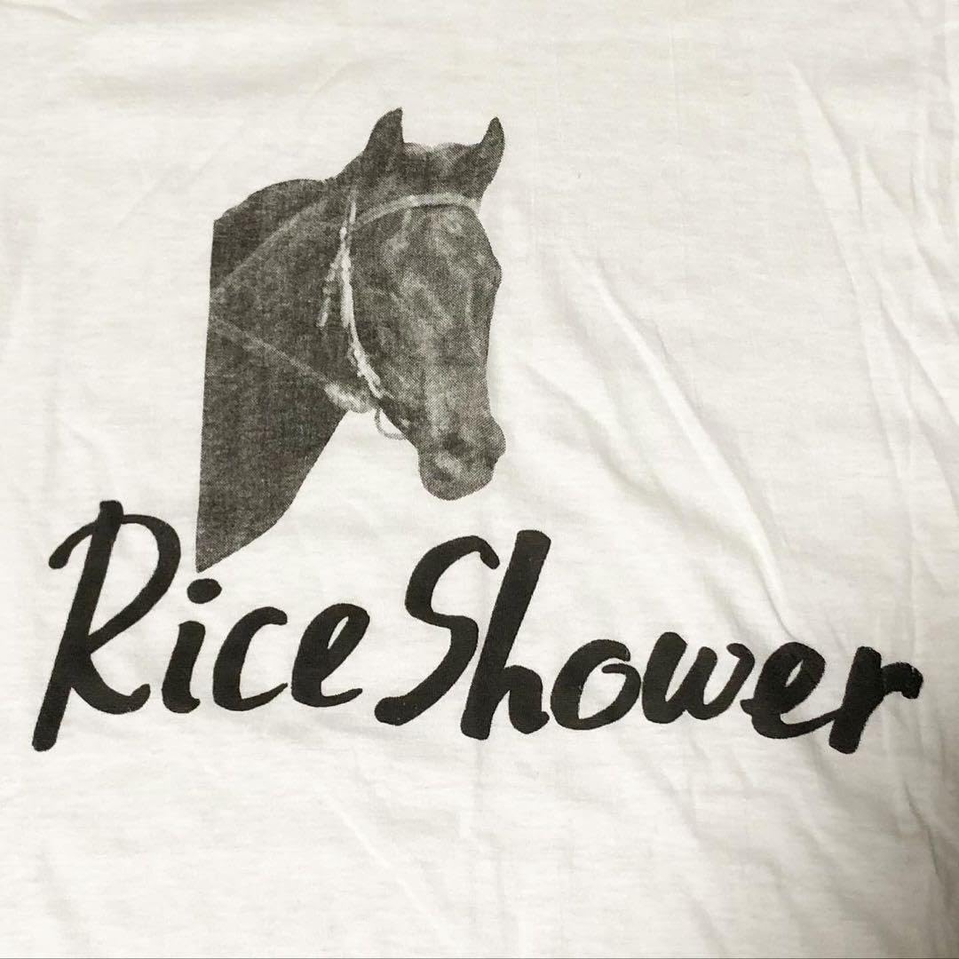 Amazon.co.jp: 非売品93年 競走馬 ライスシャワー ヴィンテージ T 
