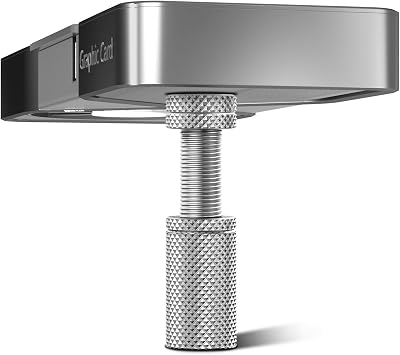 GPU Support Bracket, 1.26-2.75Inch GPU Sag Bracket with Non-Slip Sheet, GPU Holder for Prevent Graphics Card Sag Silver