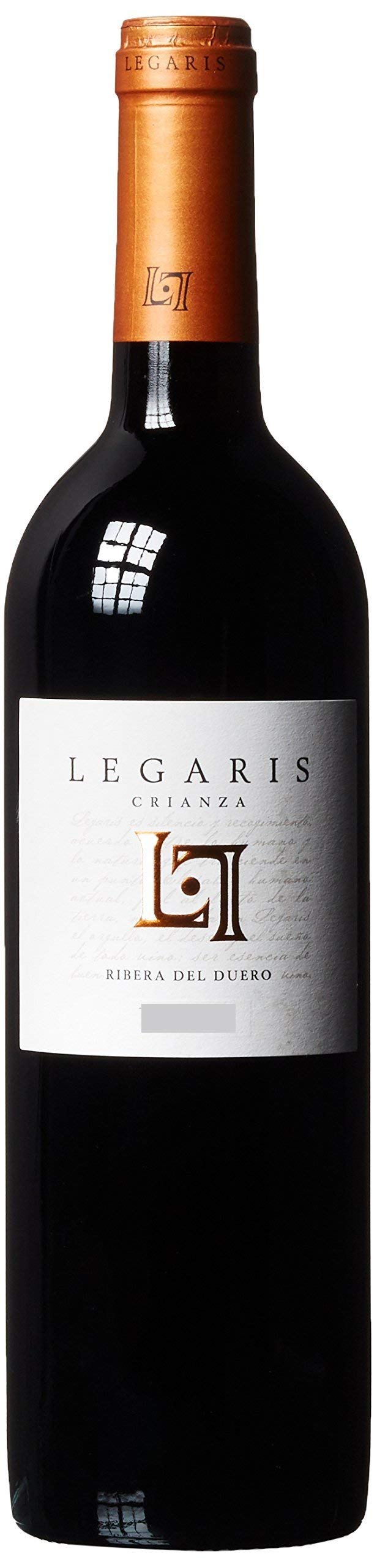 Legaris Crianza - Vino tinto DO Ribera del Duero, Tempranillo - 75cl