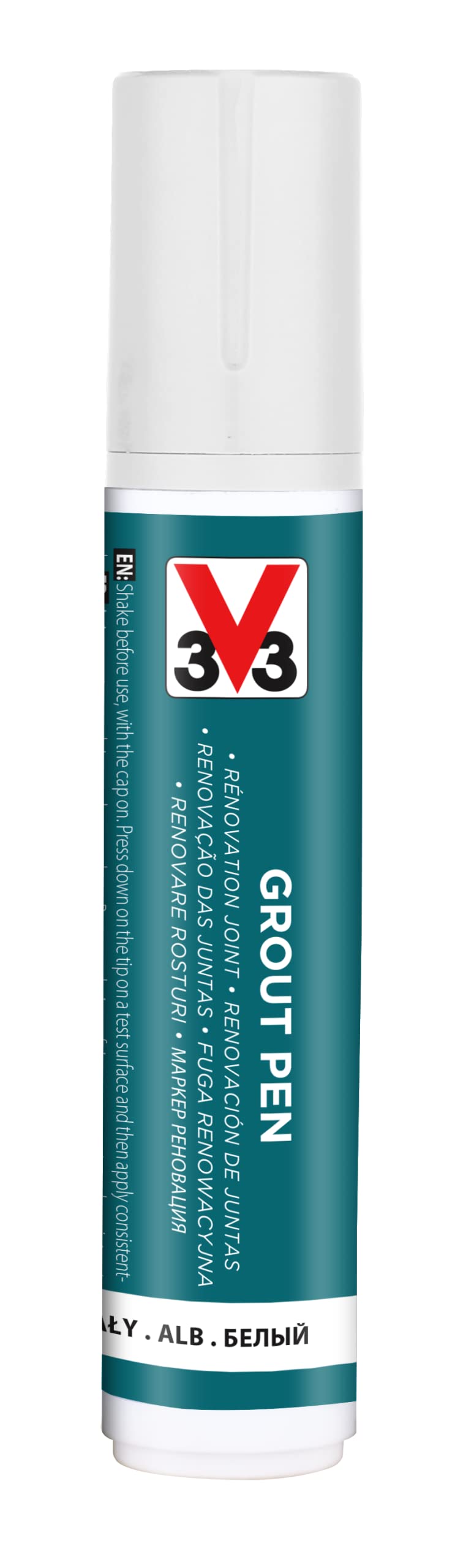 V33 Lapiz De Retoque De Juntas Blanco