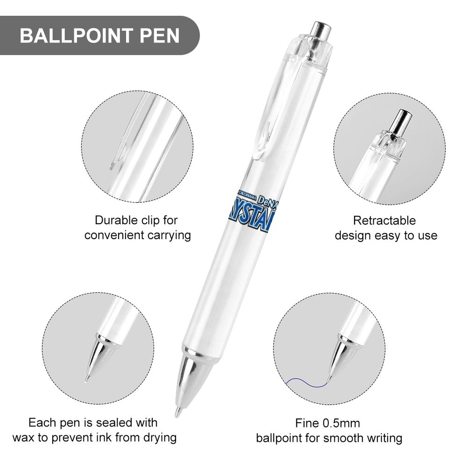ベイスターズ　sarasa Amazon | 横浜ベイスターズ ボールペン ジェルボールペン 0.5mm