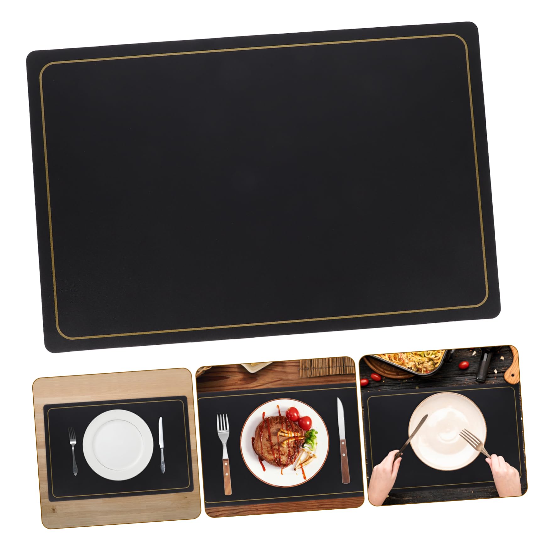 Alipis 4pièces Sets de Table Décoratifs Lot pour Cuisine ou Salle à Manger Design Simple et Résistant