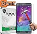 [3-Pack] Note 4 Screen Protector, PThink® [Tempered Glass] [9H Hardness] [Anti-Scratch] [Fingerprint Resistant] [Easy-Install] Screen Protector for Samsung Galaxy Note 4