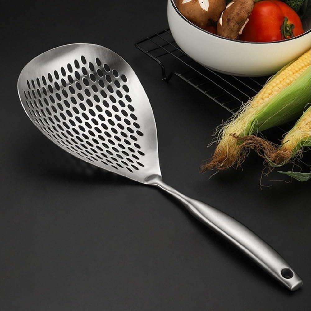 Espumadera para acero Inoxidable 304 para Freír y Cocinar Espumadera