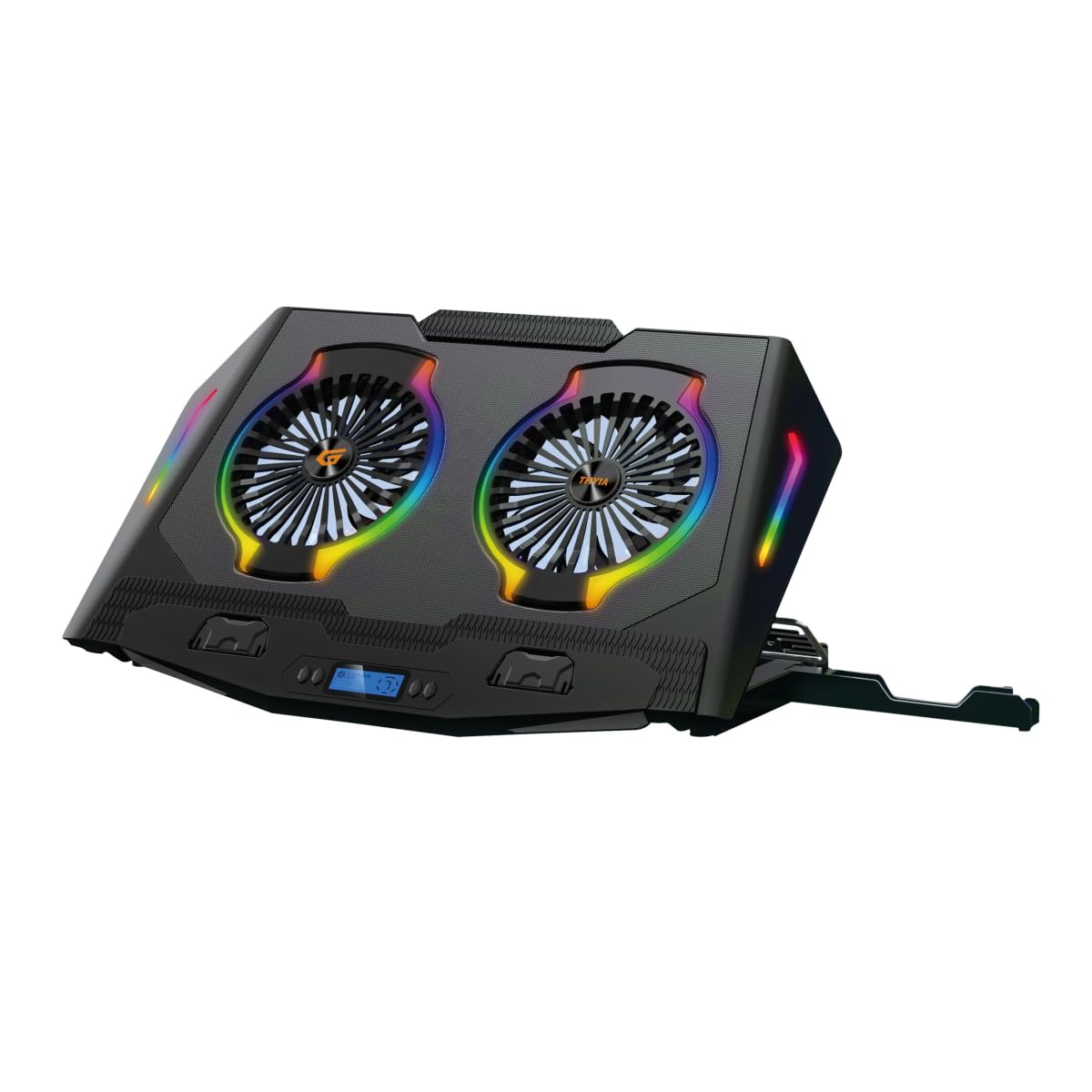 Conceptronic Thyia Ergo Base Refrigeradora RGB 2X Ventiladores para Portátil hasta 17"