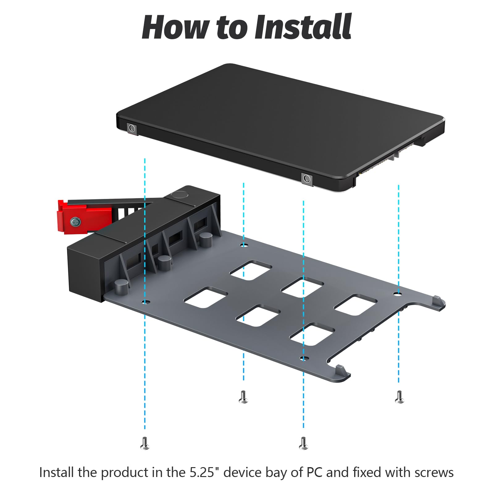 Amazon.com: 4 Bay SATA HDD & SSD Hot Swap Cage, 4 Bay Hard