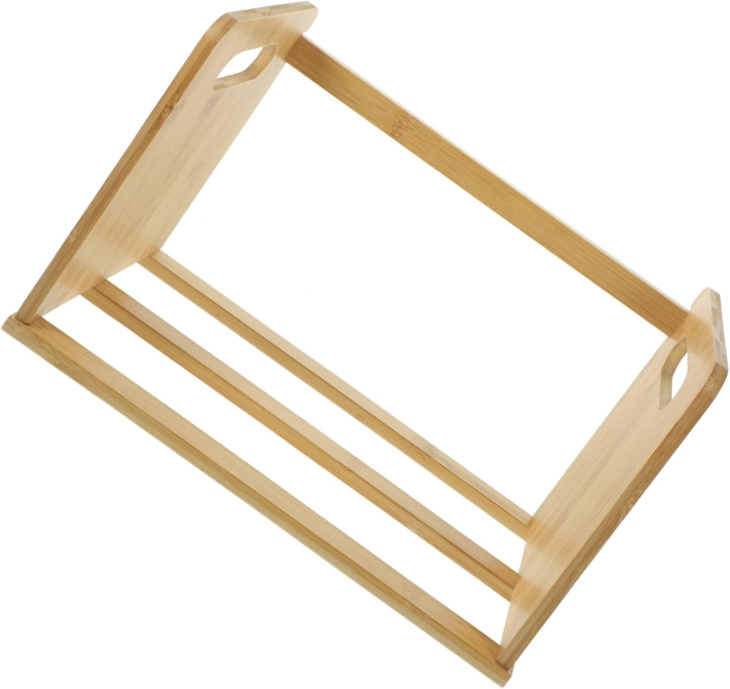 Space-Saving Wooden Record Shelf Bookshelf Organizer Vinyl Record Storage Book Case Desk Bookshelf for Home