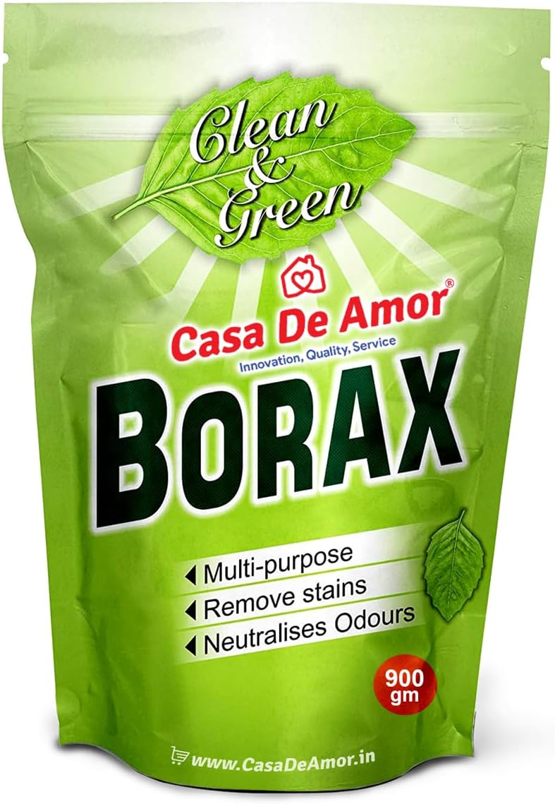 Casa De Amor Borax Powder, 100% Pure for Whitening & Cleaning and Slime