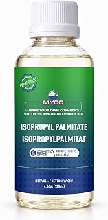 Isopropyl palmitate – (120 ml/4,06 oz) lättviktig emollient ester för kräams, foundations & gör-det-själv-formulationer | Kosmetisk kvalitet