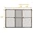 Safety 1st Vintage Wood Baby Gate with Pressure Mount Fastening (Gray)