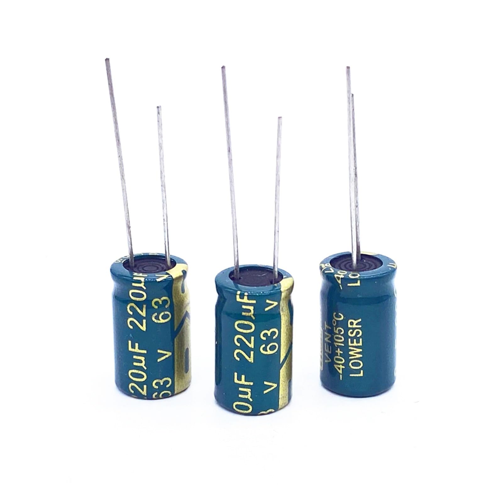 ICXLPMC 110 Stks/partij T06 Hoge Frequentie Lage Impedantie 63V 220Uf Aluminium Elektrolytische Condensator Maat 10 * 17 220Uf 63V 20%